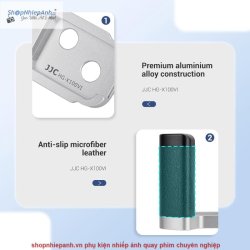 thumbnail Khung thép L bracket JJC HG-X100VI SILVER for fujfilm X100VI - 2