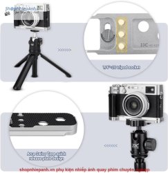 thumbnail Khung thép L bracket JJC HG-X100VI SILVER for fujfilm X100VI - 4