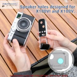 thumbnail Khung thép L bracket JJC HG-X100VI SILVER for fujfilm X100VI - 5