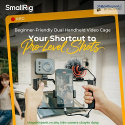 thumbnail Khung video Smallrig Dual-Handheld IntegraGrip 5356 - 4