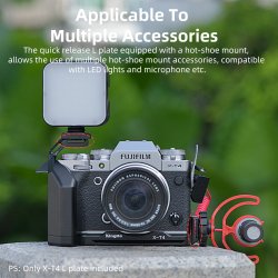 thumbnail KingMa BM-XT4 L Plate Bracket Holder for Fujifilm X-T4 - 3