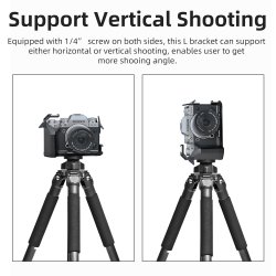 thumbnail KingMa BM-XT4 L Plate Bracket Holder for Fujifilm X-T4 - 0