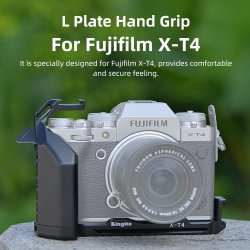 thumbnail KingMa BM-XT4 L Plate Bracket Holder for Fujifilm X-T4 - 1