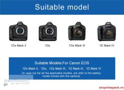 thumbnail KingMa Dual LCD battery charger for Canon LP-E19 LP-E4 - 1