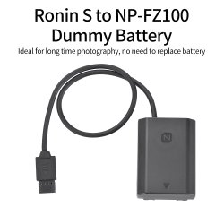 thumbnail KingMa For Ronin S to NP-FZ100 Dummy Battery - 0
