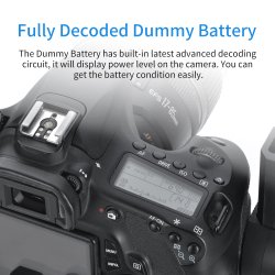 thumbnail KingMa For Ronin S to NP-W126 Dummy Battery - 2