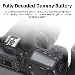 thumbnail KingMa LP-E8 Dummy Battery For Ronin S - 2