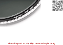 thumbnail Kính lọc ánh sáng Nisi TRUE COLOR ND-VARIO 1-5 Stops 82mm - 6