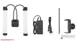 thumbnail Led double arm light HD-45X chuyên dùng phun xăm spa live stream - 2