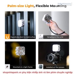 thumbnail Led K&F concept 2500K-9900K Bi color 15 hiệu ứng pin 2000mah KF34.035 - 3