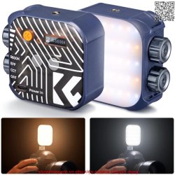 thumbnail Led K&F concept 2500K-9900K RGB 360 màu 21 hiệu ứng pin 2000mah KF34.036v2 - 0