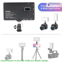 thumbnail Led Kingma KM-RGB160 mini RGB metal cover - 1