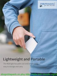 thumbnail Led Kingma KM-RGB160 mini RGB metal cover - 8