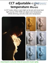 thumbnail Led light stick ZSYB YB100R 100W RGB 2700K-7500K - 4