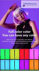 thumbnail Led light stick ZSYB YB100R 100W RGB 2700K-7500K - 1