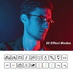 thumbnail Led mini W64RGB 2500K-9000K CRI95+ 20 hiệu ứng pin 20000mah - 4