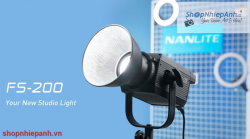 thumbnail Led Nanlite FS-200 AC Monolight spotlight - 5