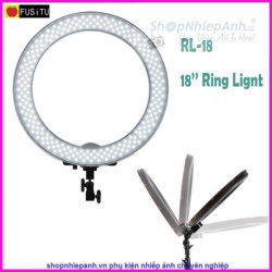 thumbnail Led ring light RL-18 thế hệ mới chỉnh màu và công suất (combo) - 1