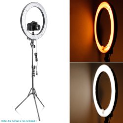 thumbnail Led ring light RL-18 thế hệ mới chỉnh màu và công suất (combo) - 2