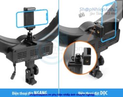 thumbnail Led ring light RL-18 thế hệ mới chỉnh màu và công suất (combo) - 3