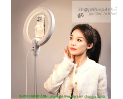 thumbnail Led Ring livestream chuyên nghiệp Ulanzi LT030 10in tích hợp chân tripod và giá đỡ điện thoại Magsafe - 4