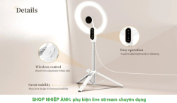 thumbnail Led Ring livestream chuyên nghiệp Ulanzi LT030 tích hợp chân tripod và giá đỡ điện thoại Magsafe - 10