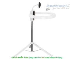 thumbnail Led Ring livestream chuyên nghiệp Ulanzi LT030 10in tích hợp chân tripod và giá đỡ điện thoại Magsafe - 3