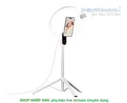 thumbnail Led Ring livestream chuyên nghiệp Ulanzi LT030 tích hợp chân tripod và giá đỡ điện thoại Magsafe
