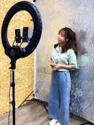 thumbnail Led Ring Light RL-21 54cm siêu sáng live stream 3 kẹp có remote - 5