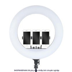 thumbnail Led Ring Light RL-21 54cm siêu sáng live stream 3 kẹp có remote - 1