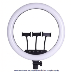 thumbnail Led Ring Light RL-21 54cm siêu sáng live stream 3 kẹp có remote - 2