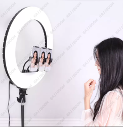 thumbnail Led Ring Light RL-21 54cm siêu sáng live stream 3 kẹp có remote