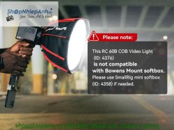 thumbnail Led Smallrig RC 60B COB LED Bi color Video Light 4376 - 3