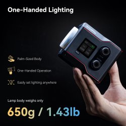 thumbnail Led Smallrig RC 60B COB LED Bi color Video Light 4376 - 5