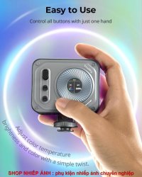 thumbnail Led Smallrig Vibe P108 PRO mini LED RGB 2500K-6500K Video Light 4661 - 4