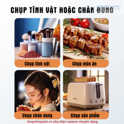 thumbnail Led spotlight zoom tạo nắng chiếu tóc FS990 2700K-6500K - 5