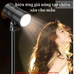 thumbnail Led spotlight zoom tạo nắng chiếu tóc FS990 2700K-6500K