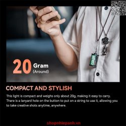 thumbnail Led super mini magnetic TTartisan RGB film retro style - 5