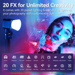 thumbnail Led Ulanzi L3 COB RGB Bi color 2700K-7000K kèm bộ full phụ kiện - 9