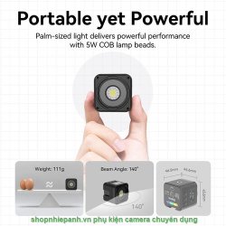 thumbnail Led Ulanzi L3 COB RGB Bi color 2700K-7000K kèm bộ full phụ kiện - 4
