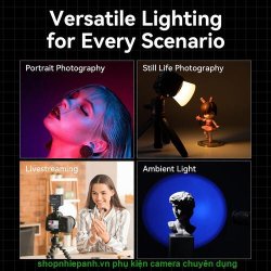 thumbnail Led Ulanzi L3 COB RGB Bi color 2700K-7000K kèm bộ full phụ kiện - 6