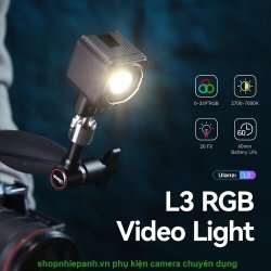 thumbnail Led Ulanzi L3 COB RGB Bi color 2700K-7000K kèm bộ full phụ kiện - 5
