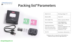 thumbnail Led Ulanzi VL-40 for gimbal smartphone / action camera - 5