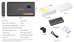 thumbnail Led Ulanzi VL200 Bi color light 2500k-9000k - 5