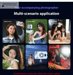 thumbnail Led Yuanman YM-25 pocket fill light RGB Bi color 3000-7000K siêu sáng 25W pin tích hợp - 2