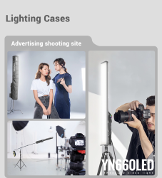 thumbnail Led Yongnuo YN660LED RGB Pro video led light - 8