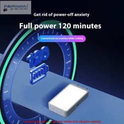 thumbnail Led Yuanman YM-40 pocket fill light Bi color 3000-7000K siêu sáng 40W pin tích hợp - 1