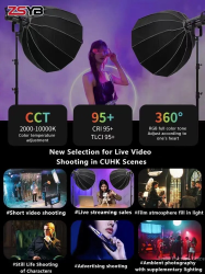 thumbnail Led ZSYB Y500RGB Bi color 3200K-5600K - 2