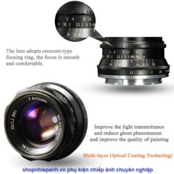 thumbnail Lens 7ARTISANS 35mm F1.2 for canon mirrorless - 4