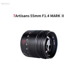 thumbnail Lens 7ARTISANS 55mm F1.4 MARK II for Fujifilm FX - 1